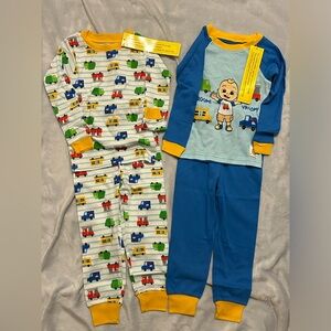 Cocomelon Toddler Boys 4pc Pajama Set - 4T